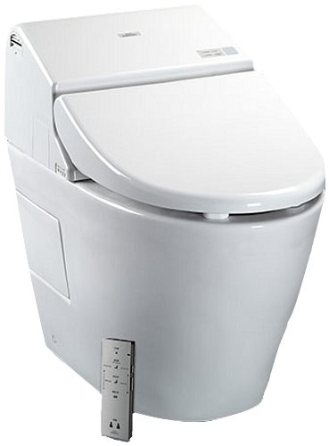 Best Toto toilet MS970CEMFG#01 1.28-GPF:0.9-GPF Washlet with Integrated Toilet G500, Cotton