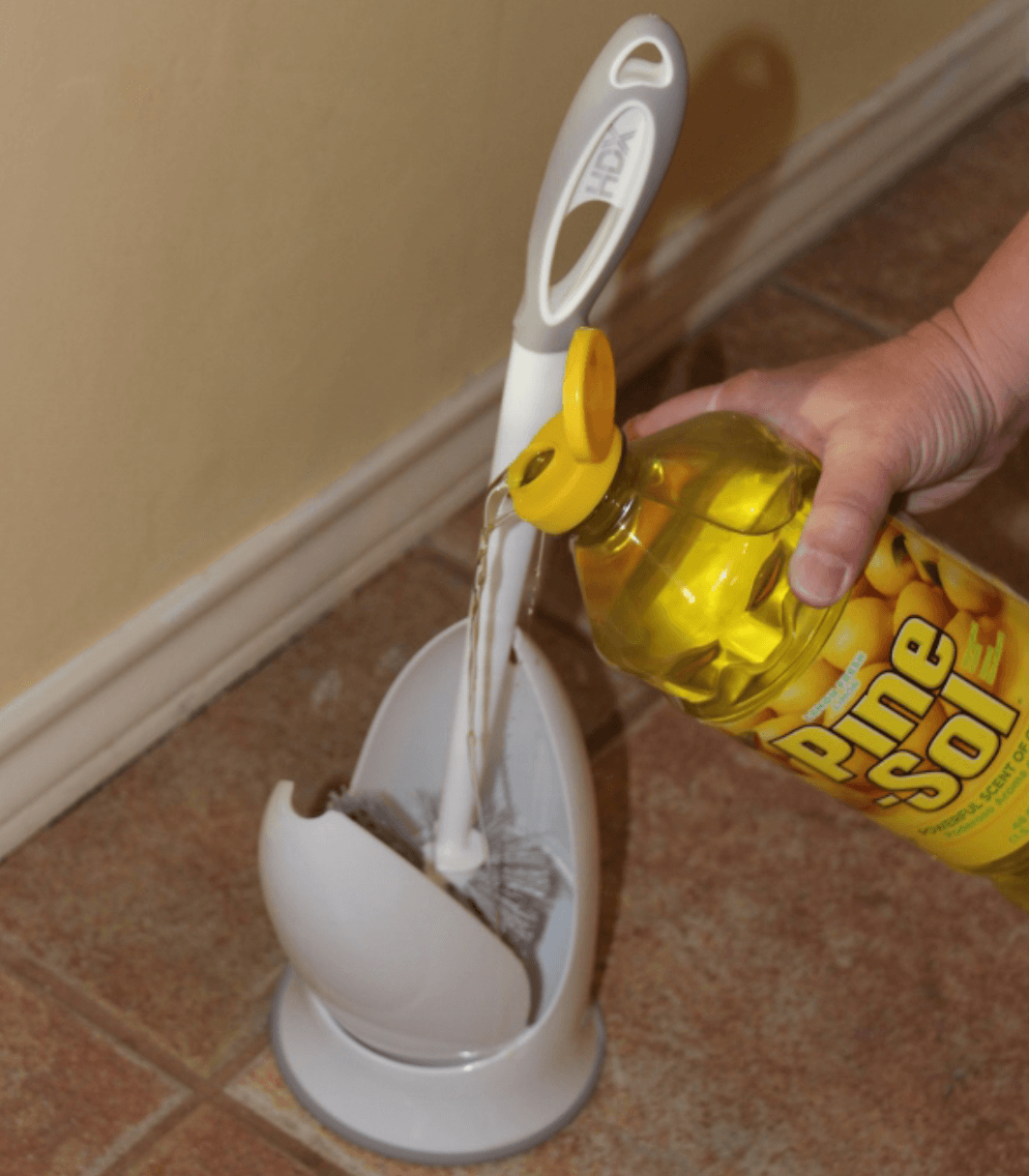 How to Clean your toilet - toilet brush