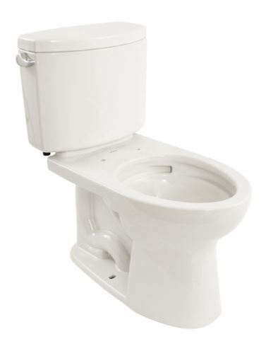 6_TOTO CST454CEFG#01 Drake II Two-Piece Elongated 1.28 GPF Universal Height Toilet